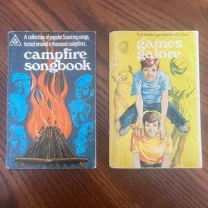 Scouts Canada kids books | set of 2 vintage books